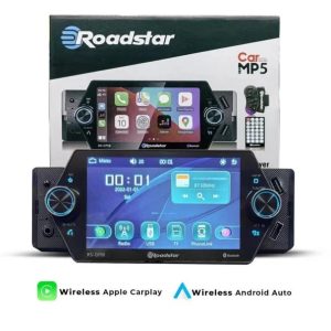roadstar 5.25" single din player: android auto & carplay for sale in kenya