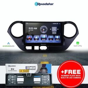 9" android player for hyundai i10 (2013 2017) | roadstar + free backup camera