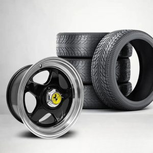 15 inch ferari style wheel & tyre combo (4x100 / 5x100 pcd) for sale in kenya