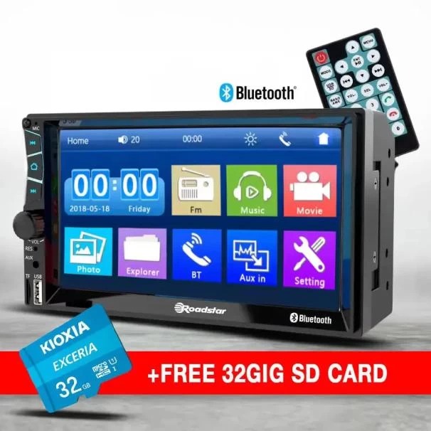 roadstar 7" double din mp5 car media player + free 32gb sd card for sale in kenya roadstar 7" double din mp5 car media player + free 32gb sd card for sale in kenya
