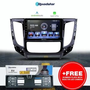 9" android head unit for mitsubishi triton (2015 2021) + free camera