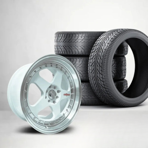 17 Inch Rotform ROC Style Wheel & Tyre Combo (4x100 / 4x114.3 PCD) Price in Kenya