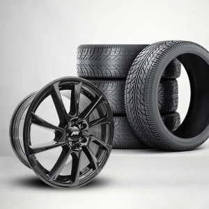 17 Inch ABT Style Wheel & Tyre Combo (5x100 PCD) Price in Kenya