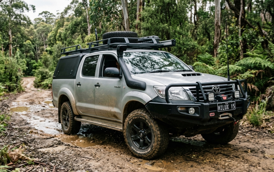 Toyota Hilux Snorkel in Kenya