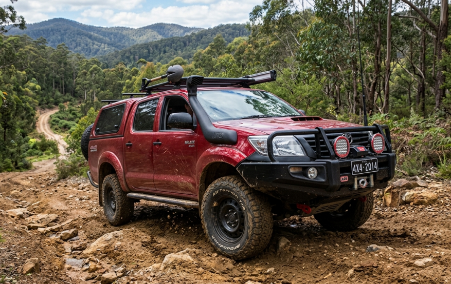 Toyota Hilux Snorkel in Kenya