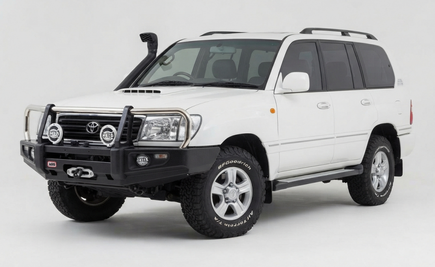 Toyota Land Cruiser 100 Series Bull Bar in Kenya