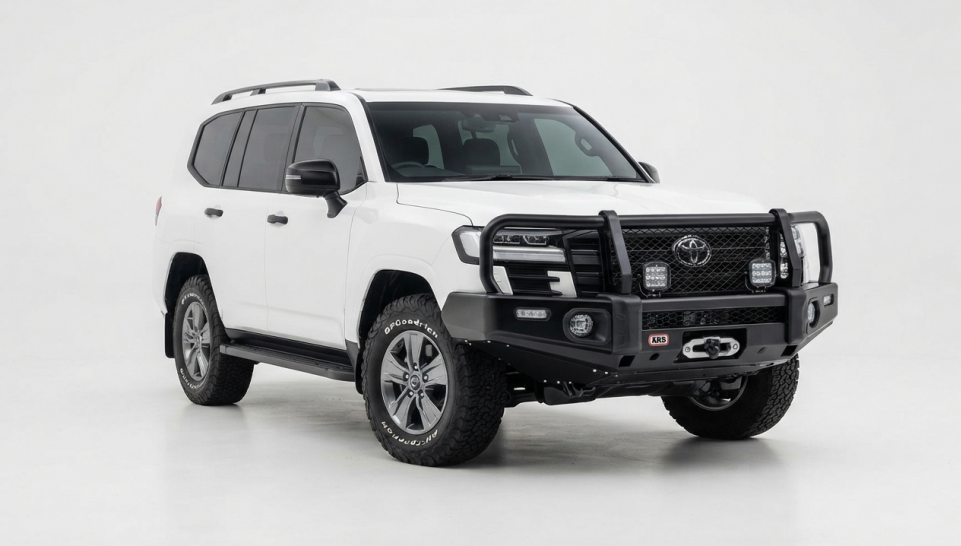 Toyota Land Cruiser 200 Series Bull Bar in Kenya