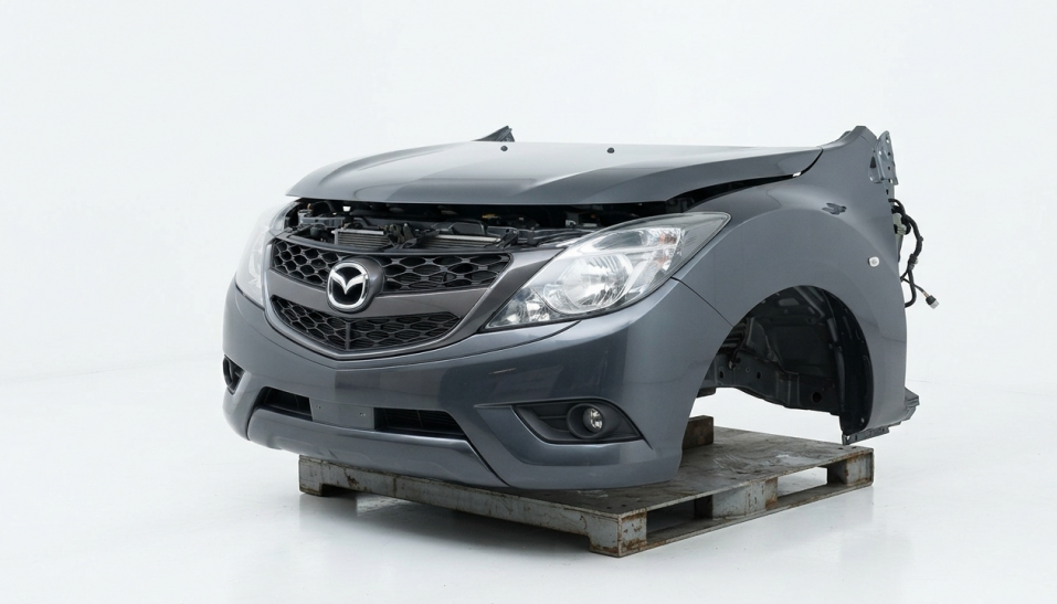 Mazda BT-50 nose cut in Kenya