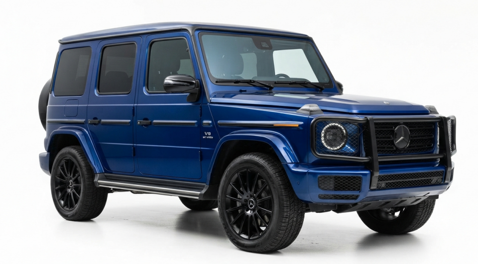 Mercedes-Benz G-Class bull bar in Kenya