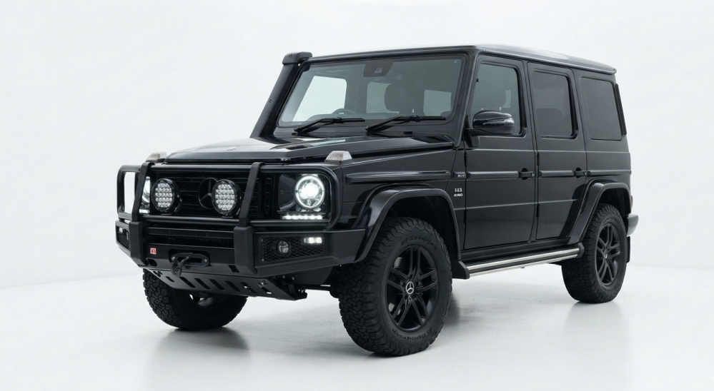 Mercedes-Benz G-Class bull bar in Kenya