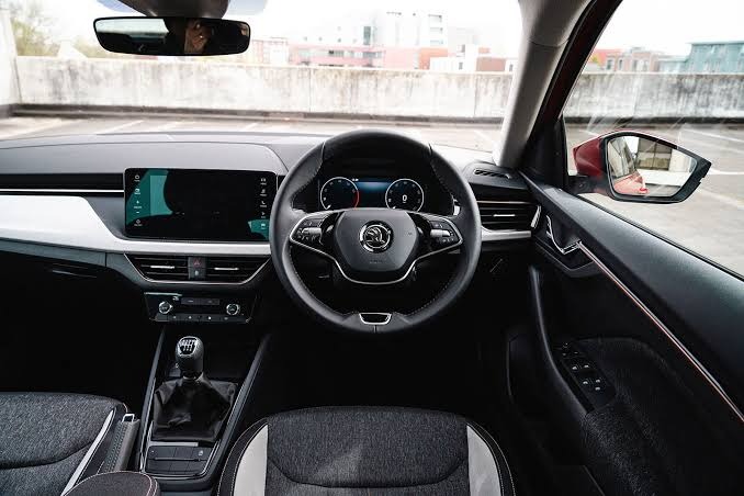 Skoda Scala infotainment system in Kenya