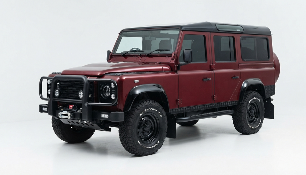 Land Rover Defender Bull Bar in Kenya