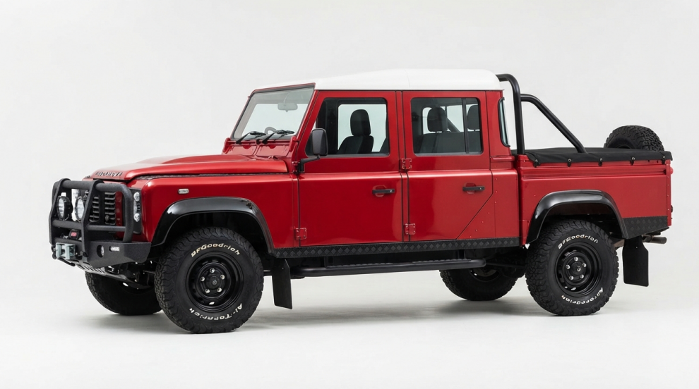 Land Rover Defender Bull Bar in Kenya