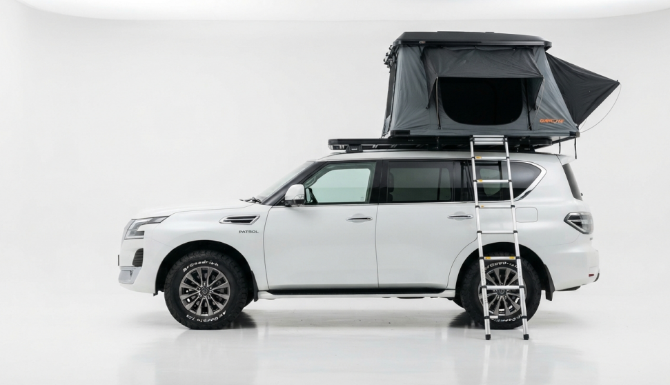 Nissan Patrol Rooftop Tents in Kenya | Y61, Y62, Y63 Nissan Patrol rooftop tent in Kenya
