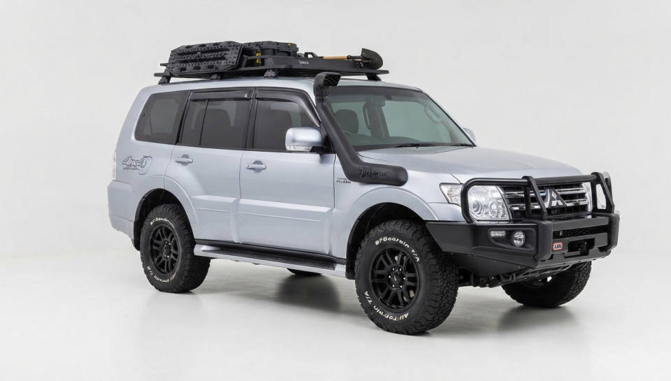 Mitsubishi Pajero Snorkel in Kenya