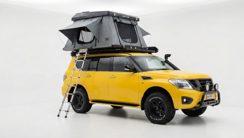 Nissan Patrol Rooftop Tents in Kenya | Y61, Y62, Y63 Nissan Patrol rooftop tent in Kenya