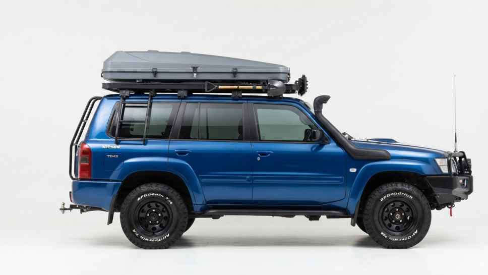 Nissan Patrol Rooftop Tents in Kenya | Y61, Y62, Y63 Nissan Patrol rooftop tent in Kenya