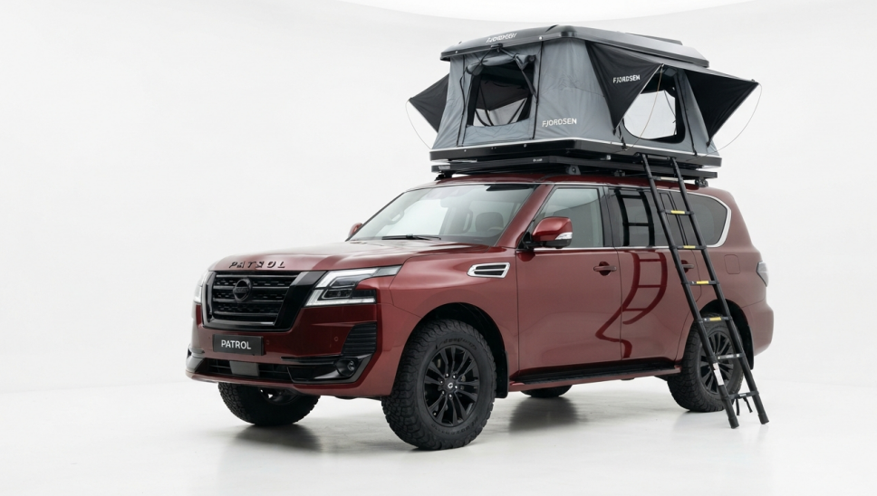 Nissan Patrol Rooftop Tents in Kenya | Y61, Y62, Y63 Nissan Patrol rooftop tent in Kenya