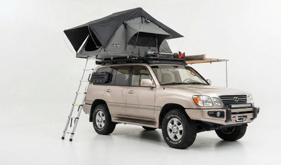 Lexus LX Rooftop Tents in Kenya | 470, 570, 600, 700h Lexus LX 470, 570. 600, 700h Rooftop Tent in Kenya