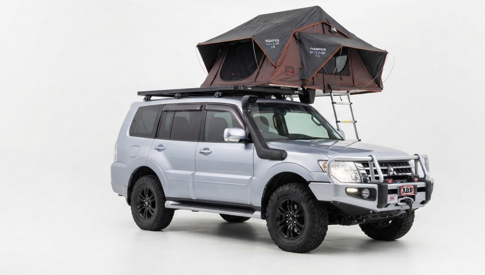 Mitsubishi Pajero Rooftop Tents in Kenya | Premium 4x4 Gear Mitsubishi Pajero Rooftop Tent in Kenya