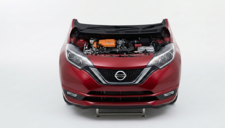 Nissan Note nose cut in Kenya
