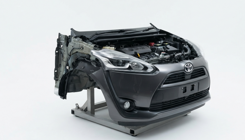 Toyota Sienta nose cut in Kenya