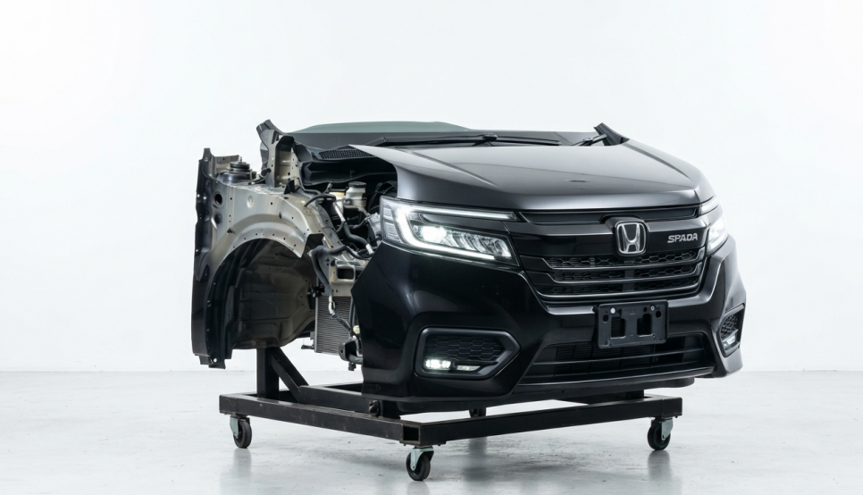 Honda Stepwgn nose cut in Kenya
