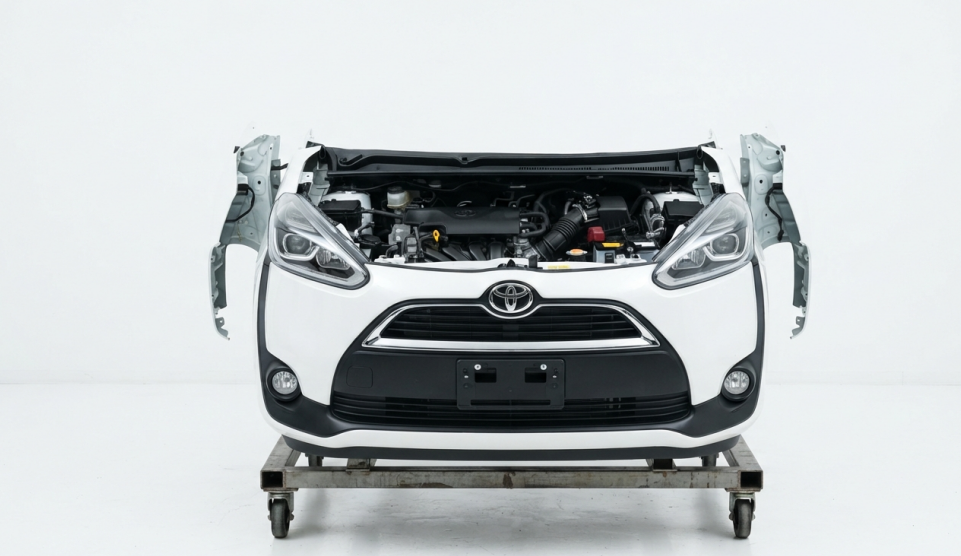 Toyota Sienta nose cut in Kenya