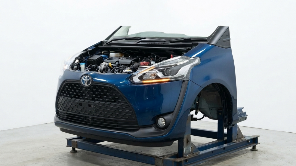 Toyota Sienta nose cut in Kenya