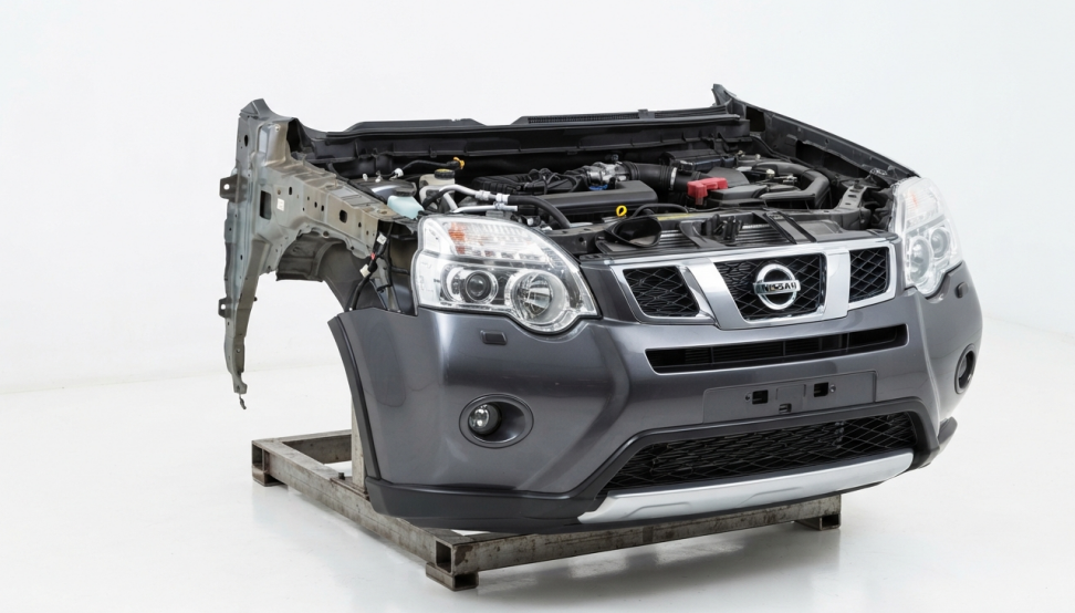 Nissan X-trail nose cut in Kenya