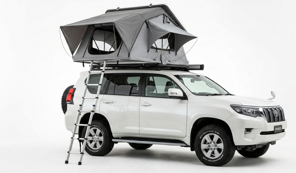 Toyota Prado Rooftop Tent in Kenya | J90, J120, J150, J250 Toyota Prado Rooftop Tent in Kenya