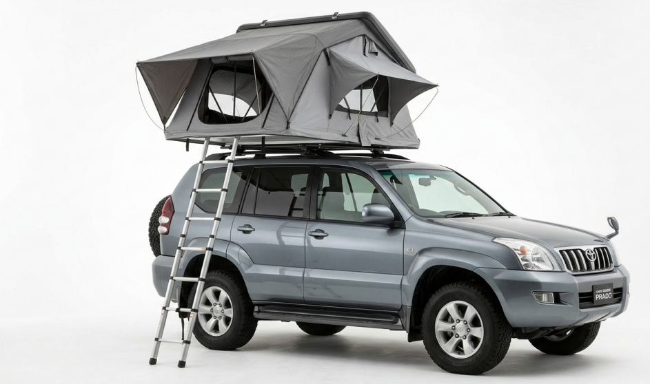 Toyota Prado Rooftop Tent in Kenya | J90, J120, J150, J250 Toyota Prado Rooftop Tent in Kenya