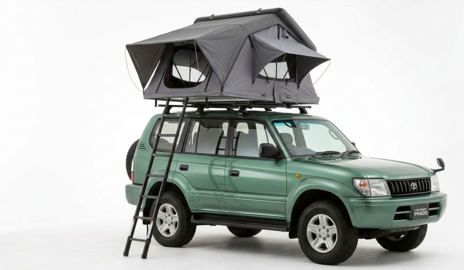 Toyota Prado Rooftop Tent in Kenya | J90, J120, J150, J250 Toyota Prado Rooftop Tent in Kenya