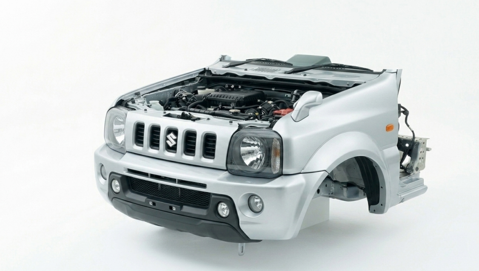 Suzuki Jimny nose cut in Kenya