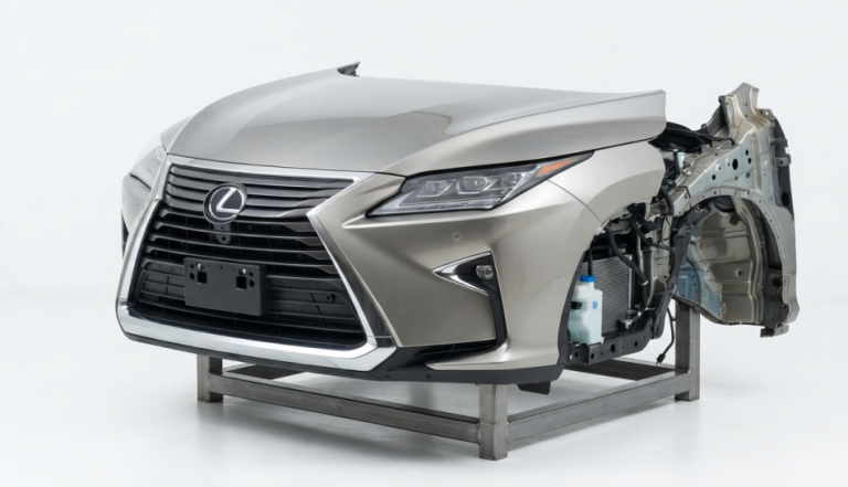Lexus RX nose cut in Kenya