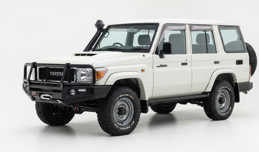 Toyota Land Cruiser 70 Series Bull Bar in Kenya