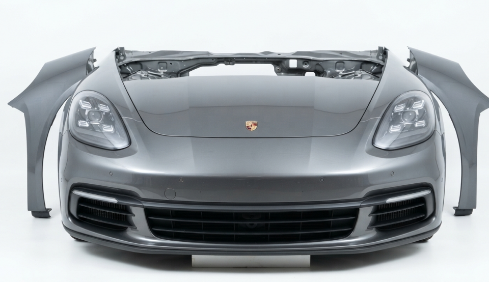 Porsche Panamera Nose Cut in Nairobi Kenya