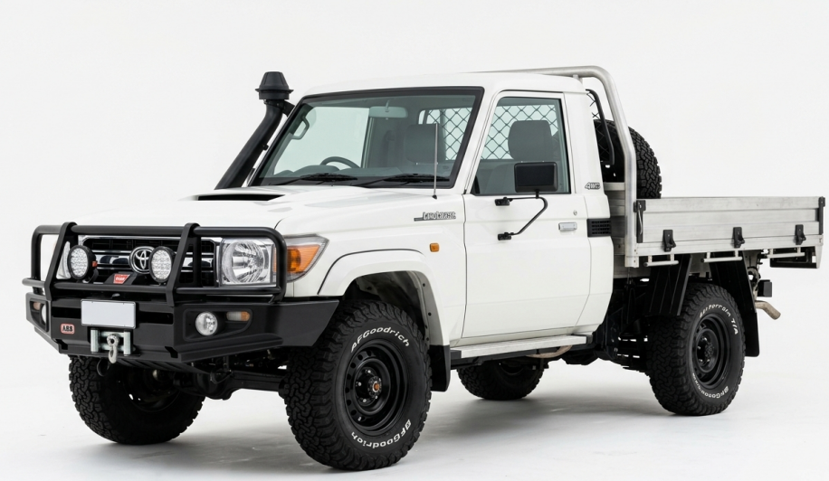Toyota Land Cruiser 70 Series Bull Bar in Kenya