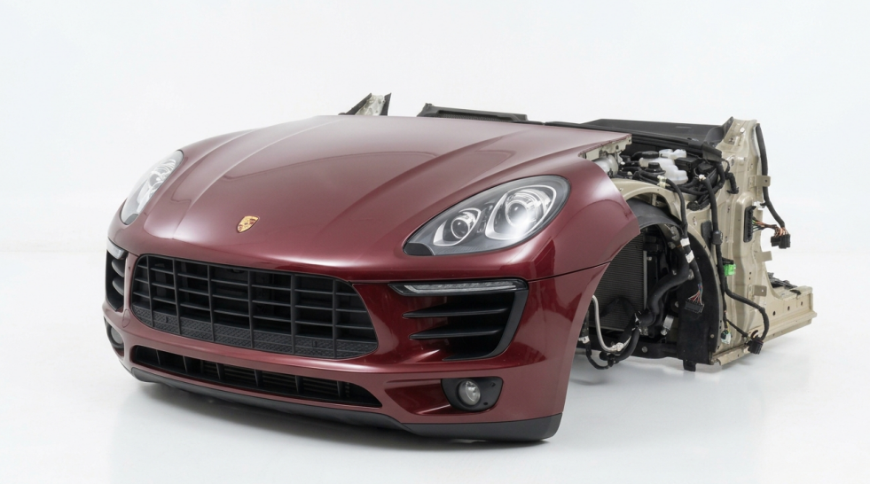 Porsche Macan Nose Cut in Nairobi Kenya