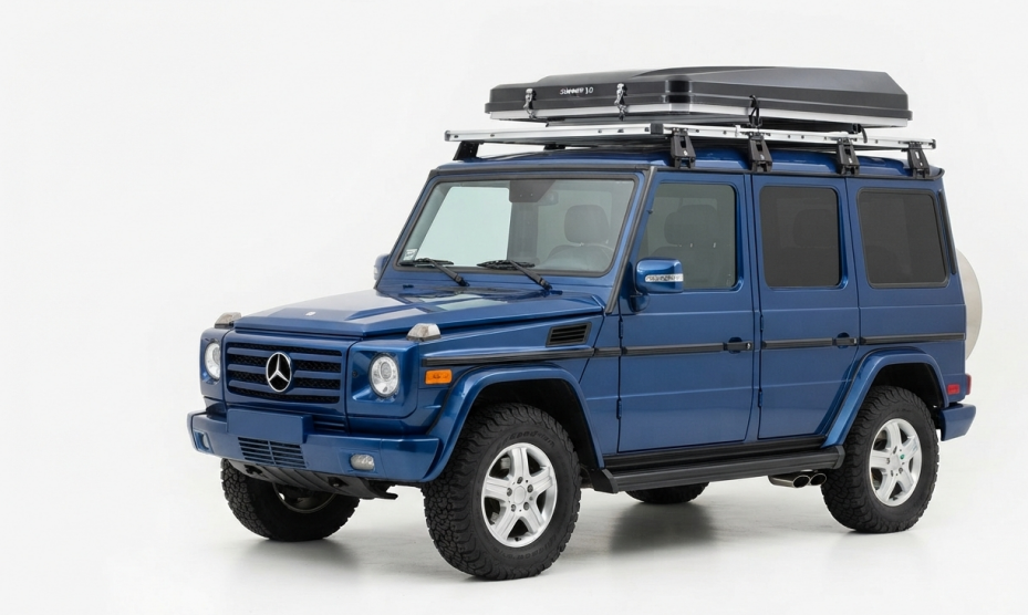 Mercedes-Benz G-Class Rooftop Tent in Kenya