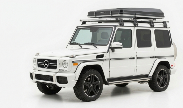 Mercedes-Benz G-Class Rooftop Tent in Kenya | Hard Shell Tents Mercedes-Benz G-Class Rooftop Tent For Sale in Kenya